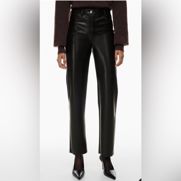 Aritzia Pants & Jumpsuits Aritzia Melina Leather Pants Poshmark